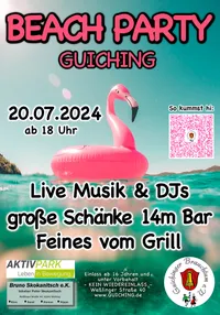 Guichinger Brauchtum Beach Party 2024