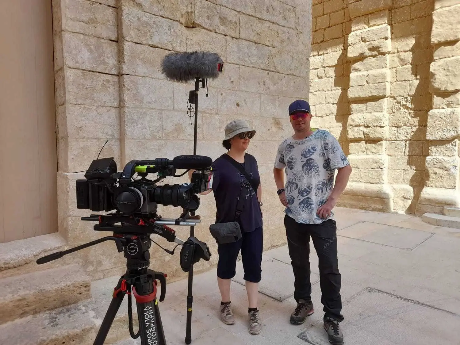 Dreharbeiten "Das Geheimnis der 7 Welle" Malta 2022